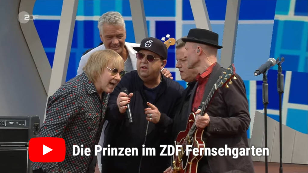 Die Prinzen im ZDF Fernsehgarten